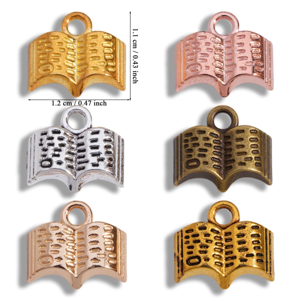 10/20/100pcs Charms Open Book  - огляд і ціна Stationery Books