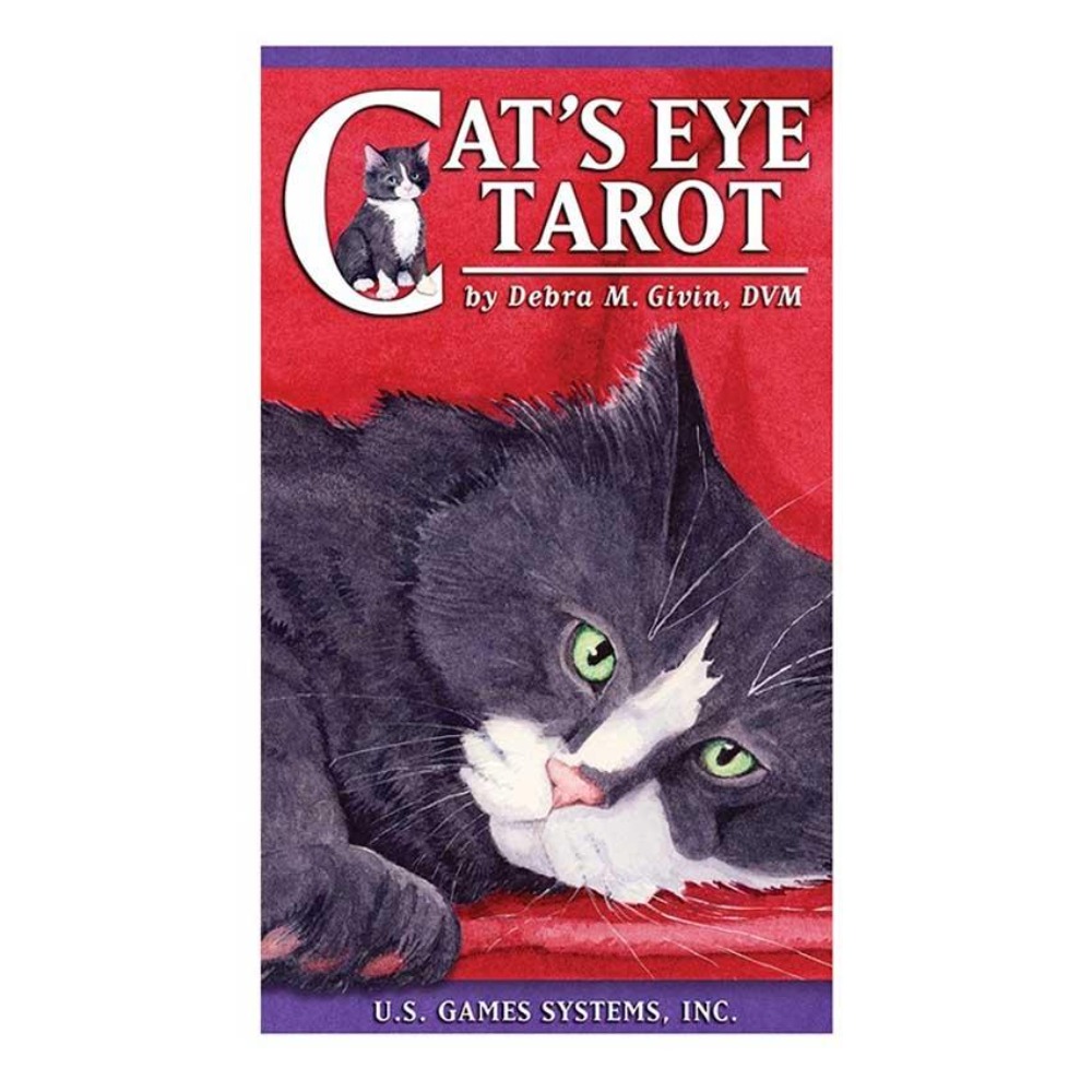 Cats Eye Tarot 12x7 cm Card Ga - огляд і ціна Tarot Deck With Guidebook