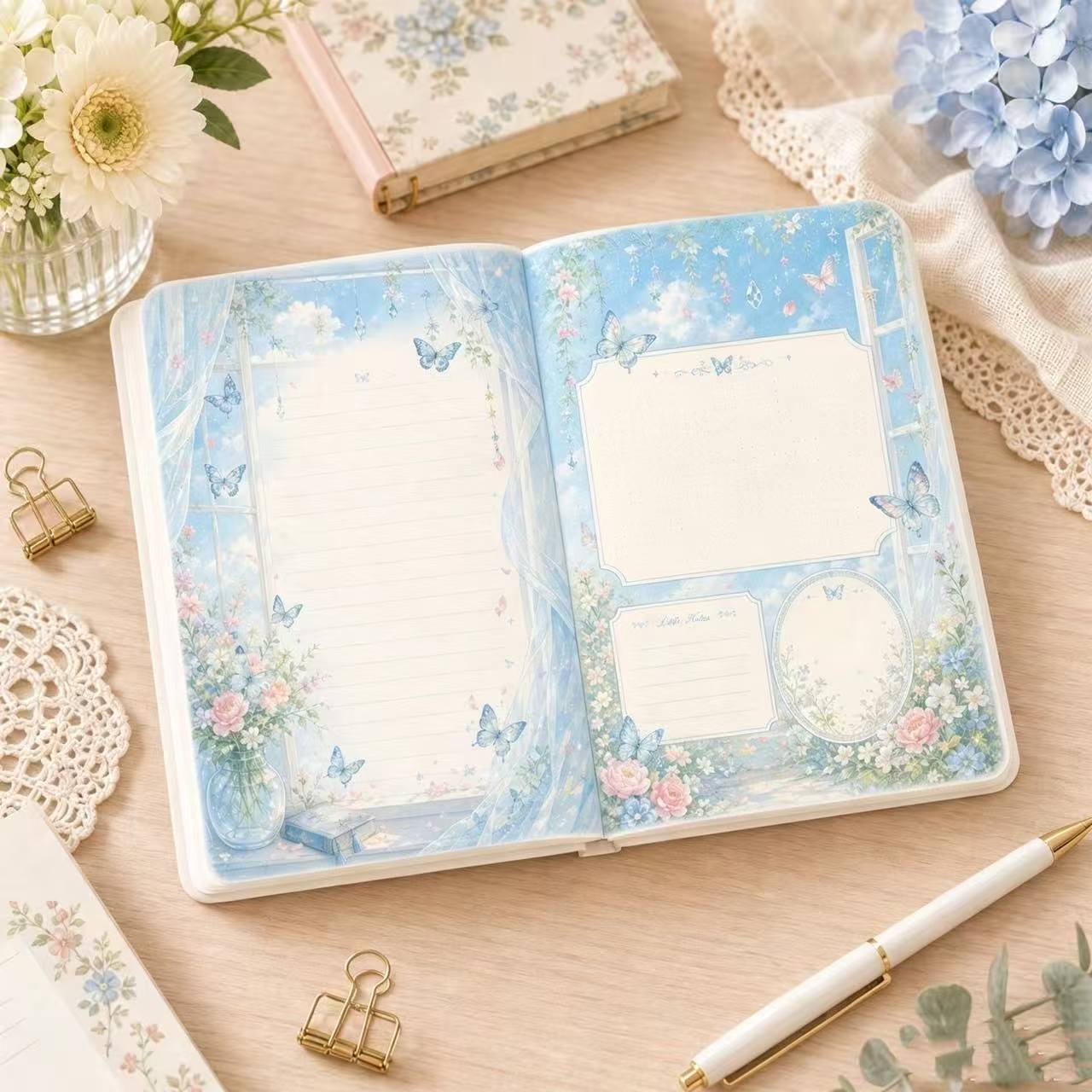 Vintage Butterfly Leather Note - огляд і ціна Vintage Leather Journal Notebook