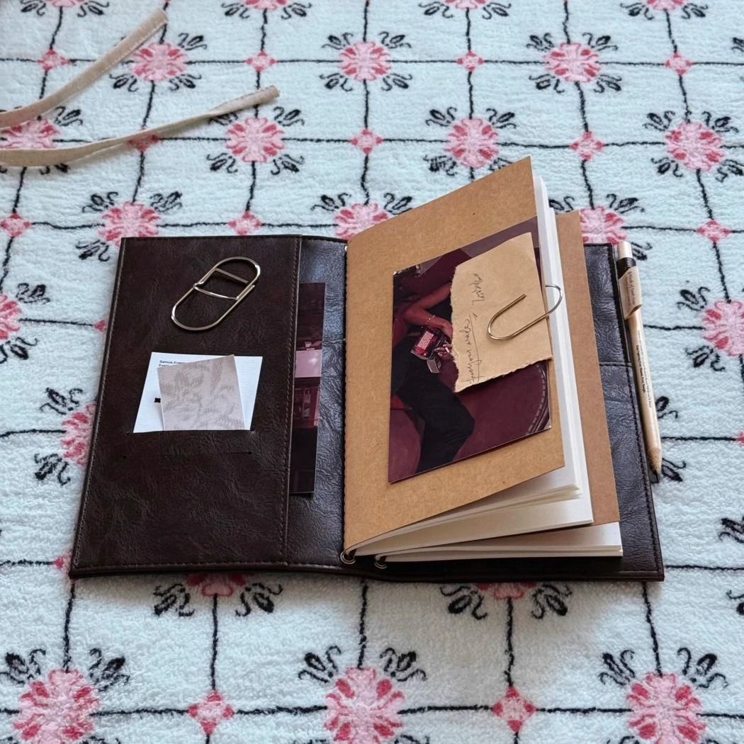 Vintage Black Notebook PU Leat - огляд і ціна Vintage Leather Journal Notebook