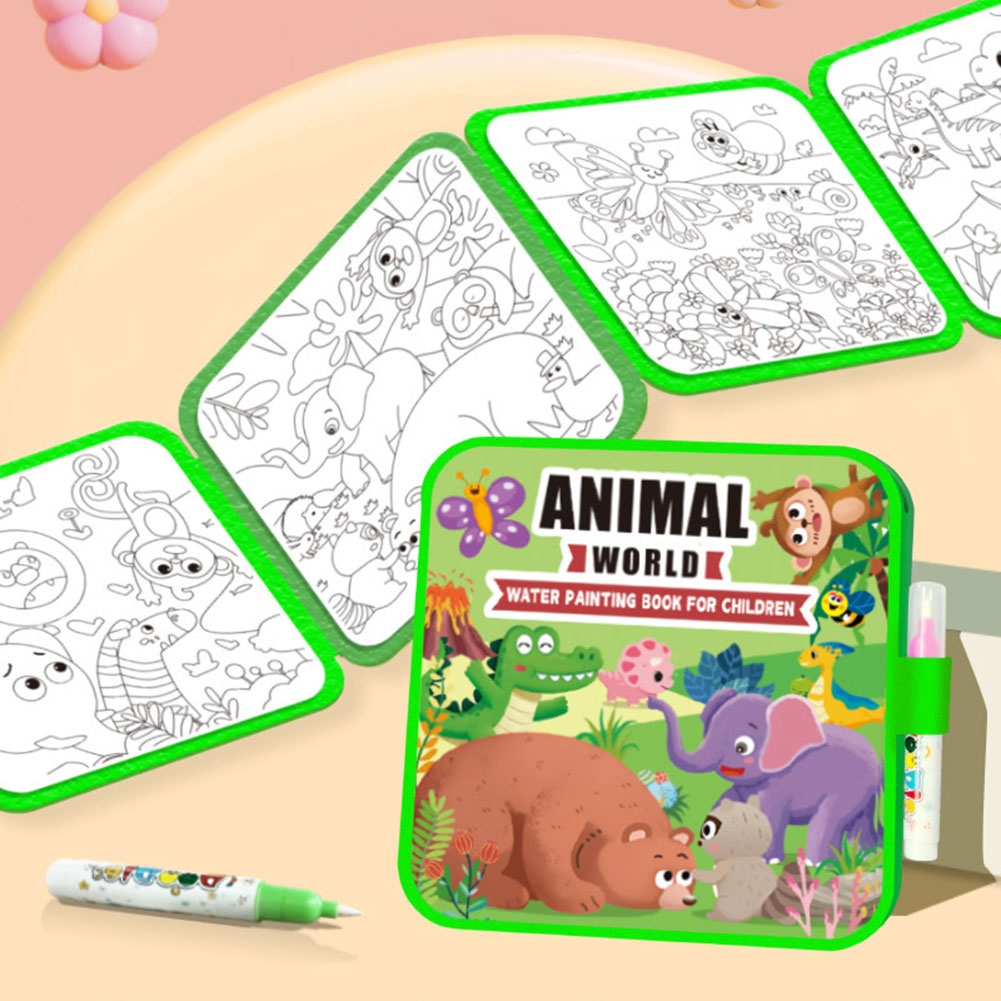 Kids Magics Clear Water Colori - огляд і ціна Reusable Water Magic Coloring Book