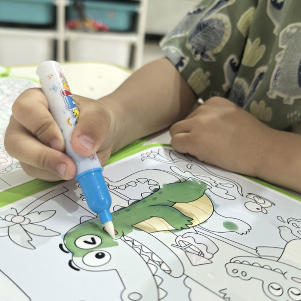 Kids Magics Clear Water Colori - огляд і ціна Reusable Water Magic Coloring Book