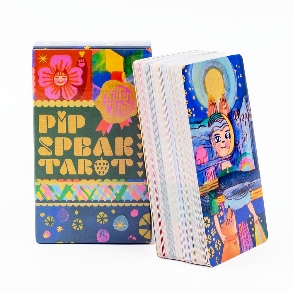 Pipspeak Tarot 10.3*6cm A Deli - огляд і ціна Tarot Deck With Guidebook