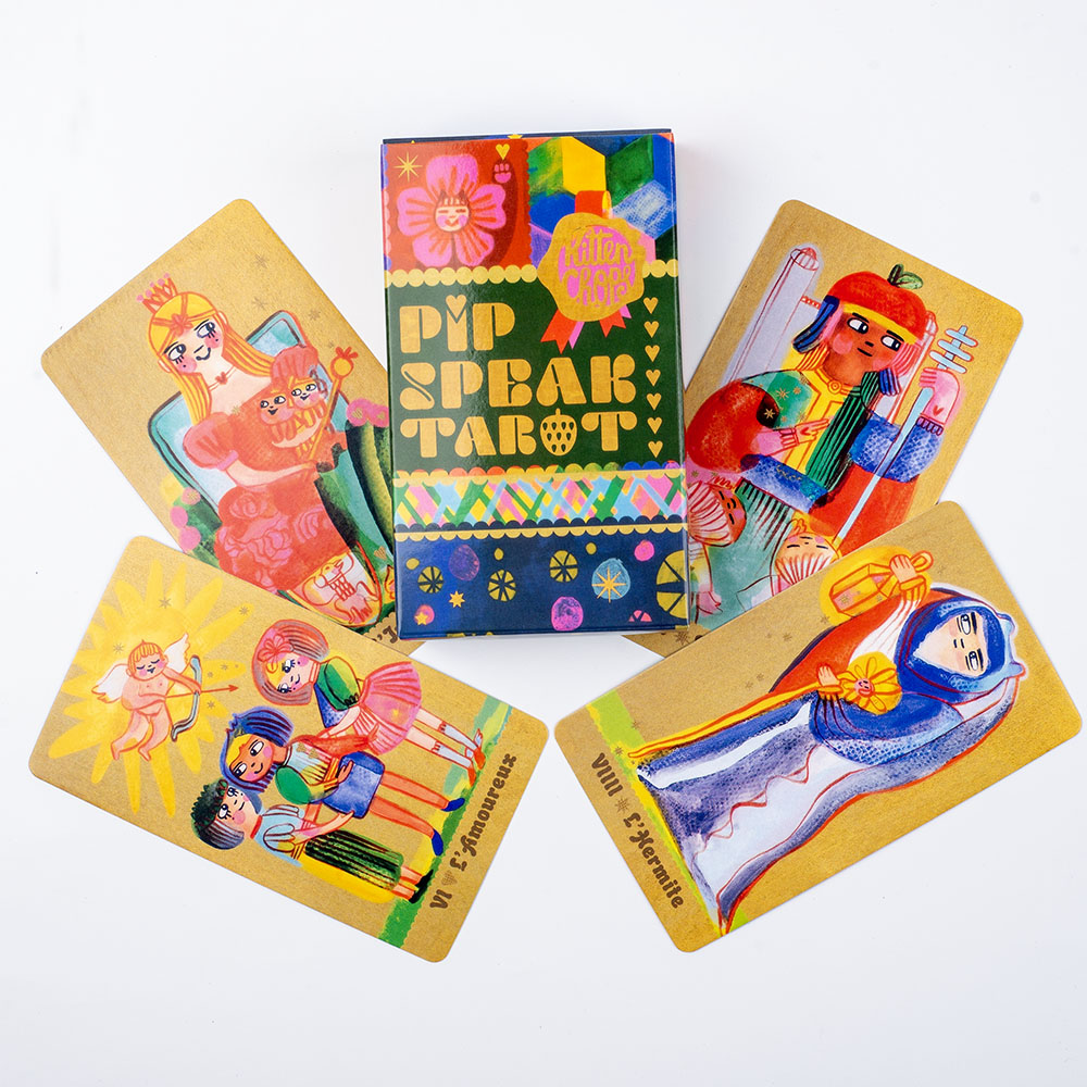 Pipspeak Tarot 10.3*6cm A Deli - огляд і ціна Tarot Deck With Guidebook