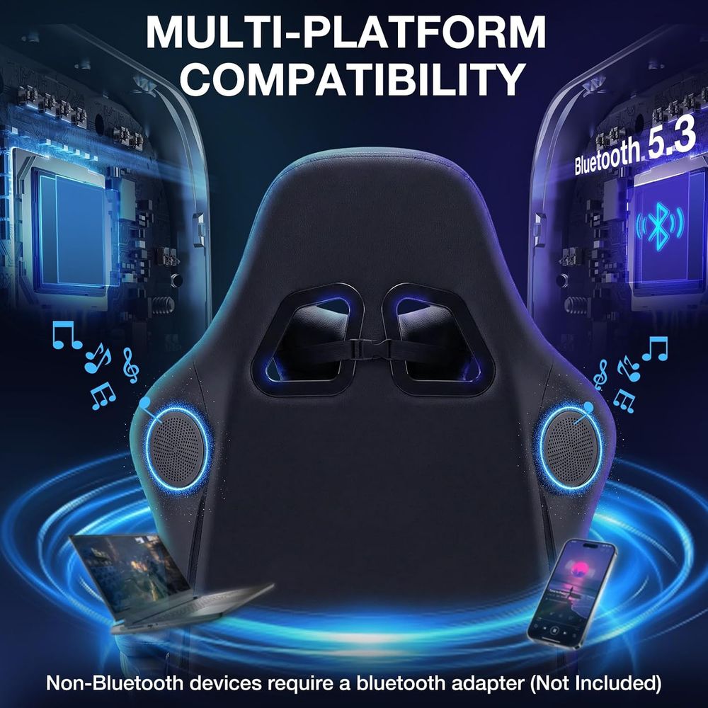 RGB Gaming Chair with Bluetoot - огляд і ціна Music