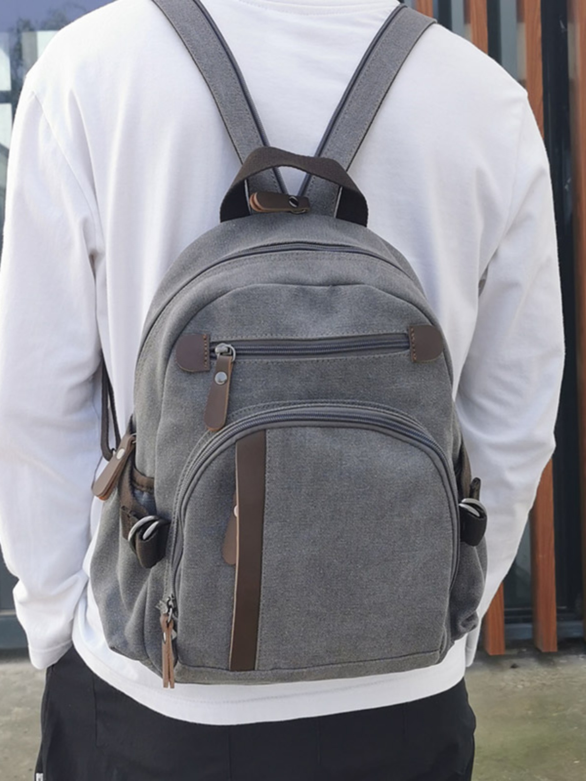 Small Canvas Backpack Leisure  - огляд і ціна Books