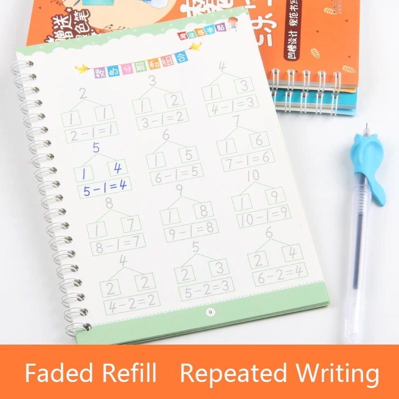 English Maths Chinese Radical  - огляд і ціна Chinese Calligraphy Practice Book