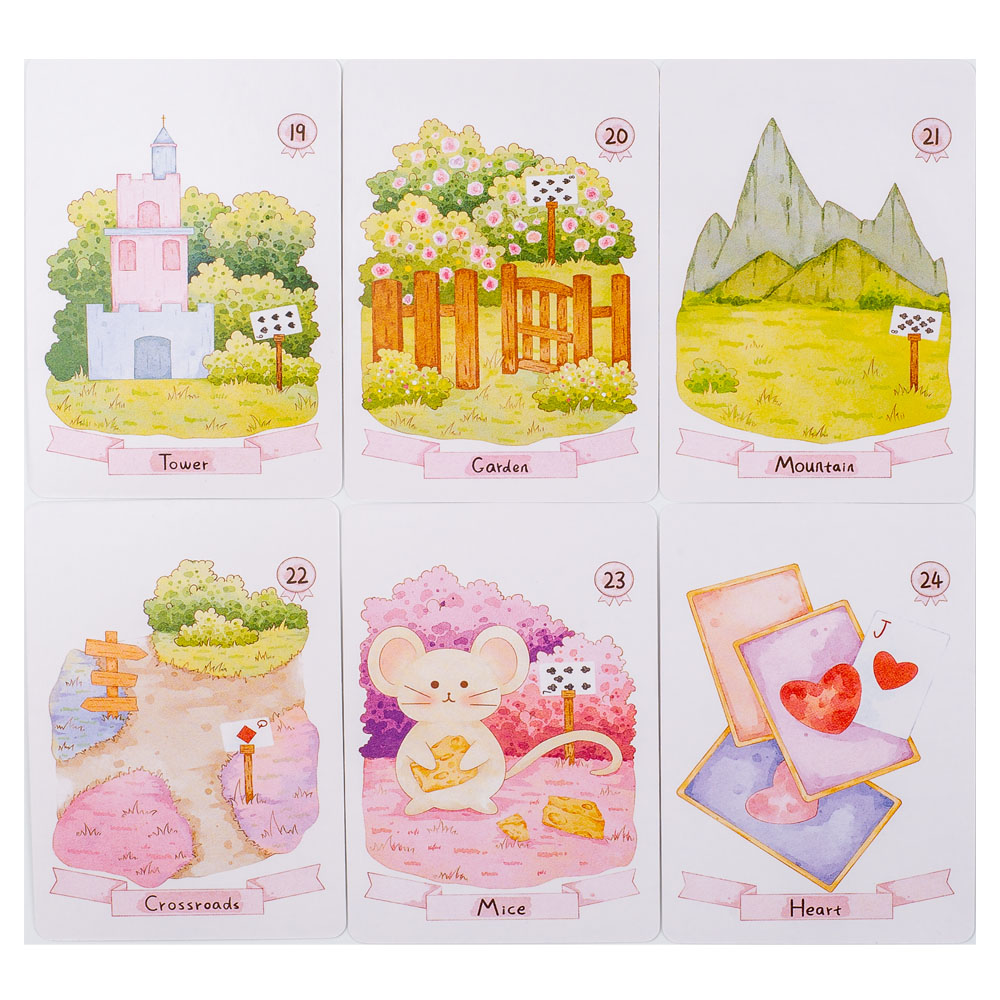 Rana Psychic Dream Lenormand T - огляд і ціна Tarot Deck With Guidebook
