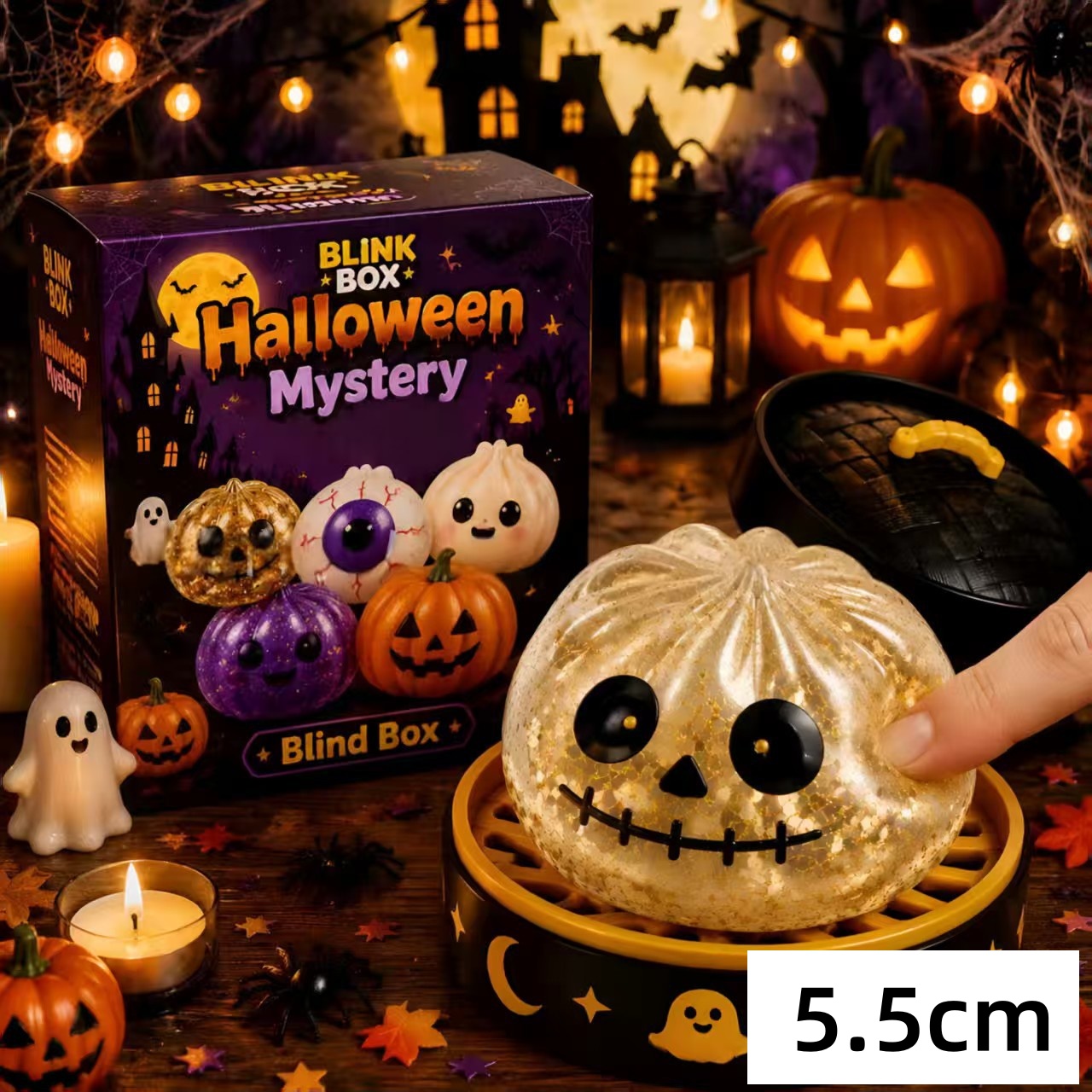 hot 5.5cm Halloween Ghost Pinc - огляд і ціна Music