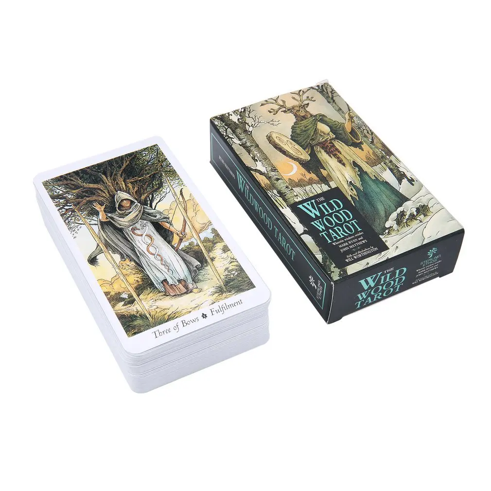 The Wild Wood Tarot Cards A 78 - огляд і ціна Tarot Deck With Guidebook