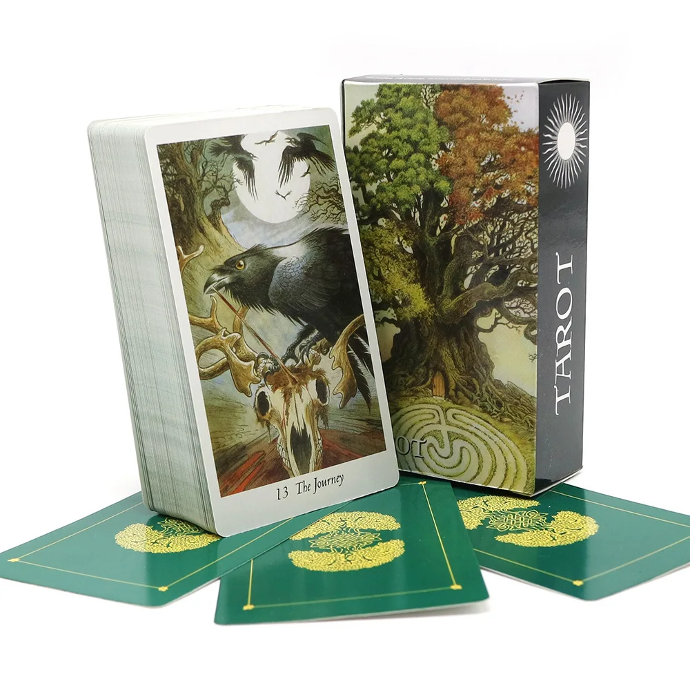 The Wild Wood Tarot Cards A 78 - огляд і ціна Tarot Deck With Guidebook