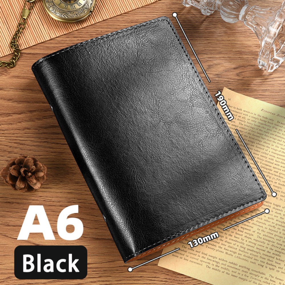 Vintage A5/A6 Notebook Loose-l - огляд і ціна Vintage Leather Journal Notebook