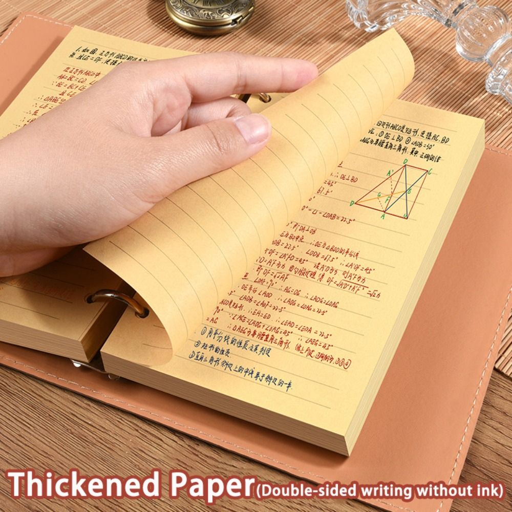 Vintage A5/A6 Notebook Loose-l - огляд і ціна Vintage Leather Journal Notebook