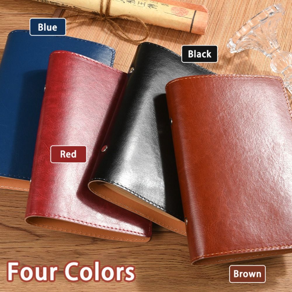 Vintage A5/A6 Notebook Loose-l - огляд і ціна Vintage Leather Journal Notebook