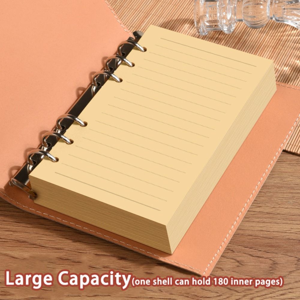 Vintage A5/A6 Notebook Loose-l - огляд і ціна Vintage Leather Journal Notebook