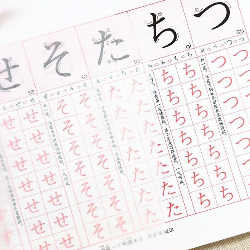 Zero Beginner Japanese Hiragan - огляд і ціна Chinese Calligraphy Practice Book