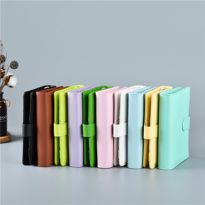 A6/A5 Macaroon Color PU Leathe - огляд і ціна Vintage Leather Journal Notebook