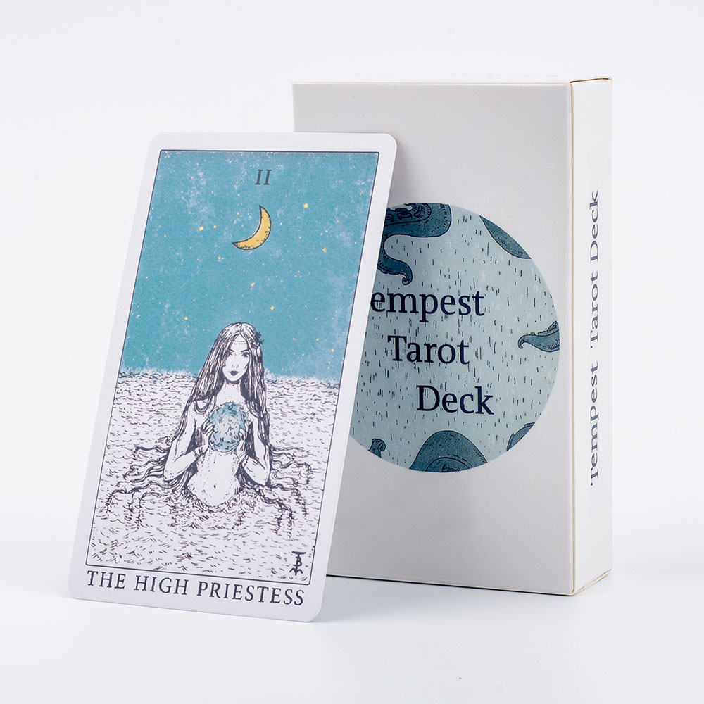 Ocean Themed Tempest Tarot  De - огляд і ціна Tarot Deck With Guidebook