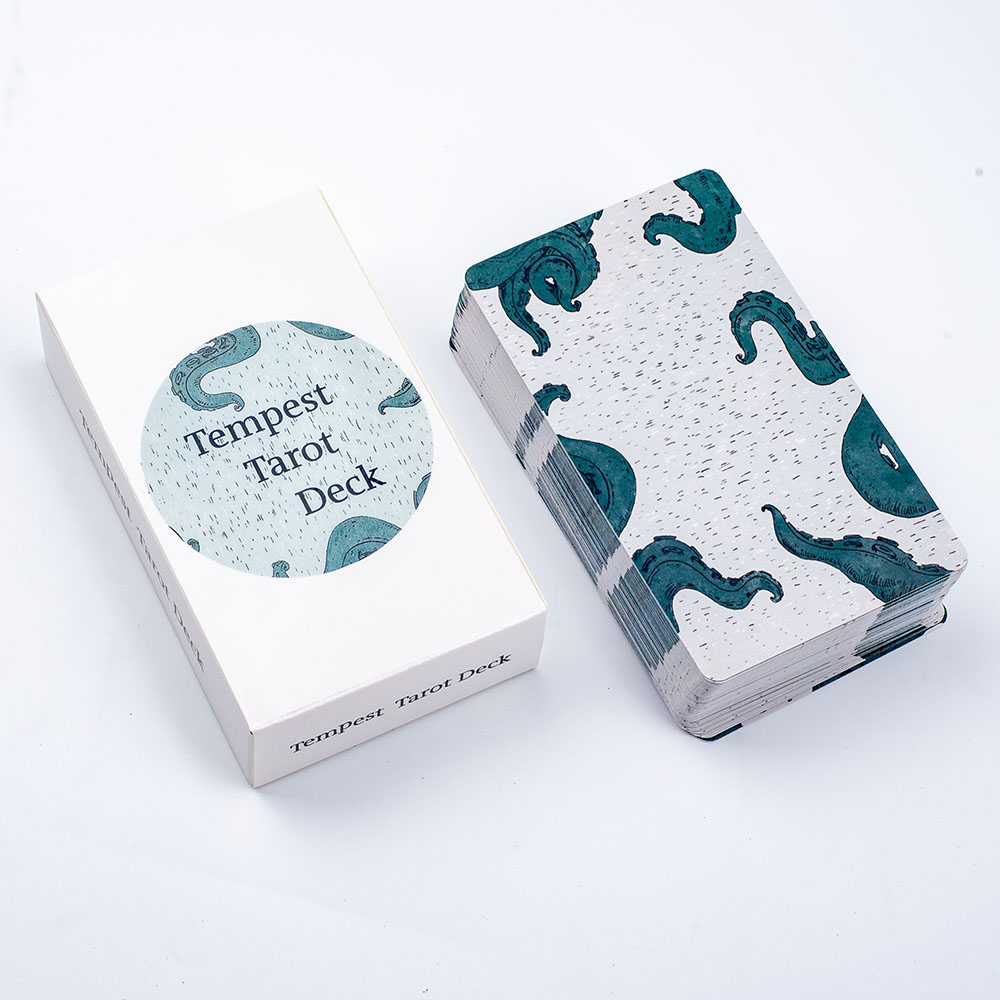 Ocean Themed Tempest Tarot  De - огляд і ціна Tarot Deck With Guidebook